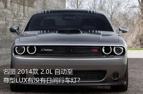 名图 2014款 2.0L 自动至尊型LUX有没有日间行车灯？