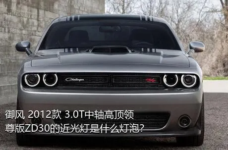 御风 2012款 3.0T中轴高顶领尊版ZD30的近光灯是什么灯泡？