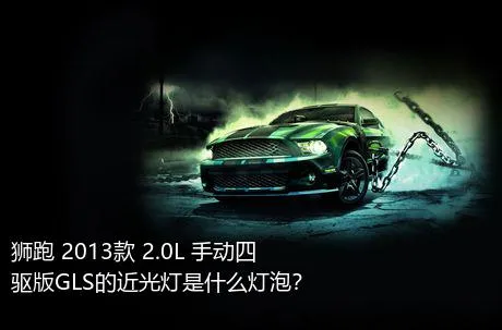 狮跑 2013款 2.0L 手动四驱版GLS的近光灯是什么灯泡？