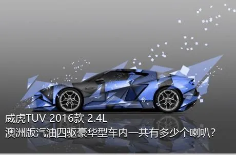 威虎TUV 2016款 2.4L澳洲版汽油四驱豪华型车内一共有多少个喇叭？