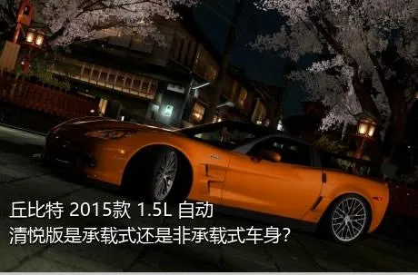 丘比特 2015款 1.5L 自动清悦版是承载式还是非承载式车身？