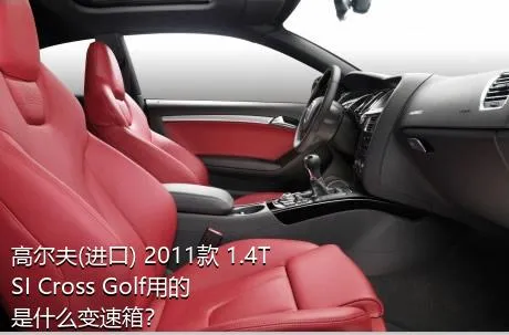 高尔夫(进口) 2011款 1.4TSI Cross Golf用的是什么变速箱？