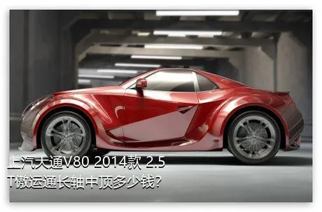 上汽大通V80 2014款 2.5T傲运通长轴中顶多少钱？