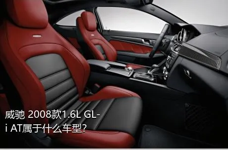 威驰 2008款1.6L GL-i AT属于什么车型？