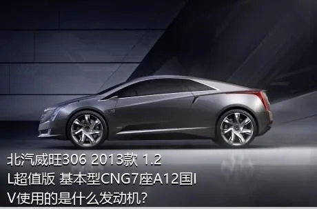 北汽威旺306 2013款 1.2L超值版 基本型CNG7座A12国IV使用的是什么发动机？