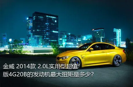 金威 2014款 2.0L实用型超值版4G20B的发动机最大扭矩是多少？