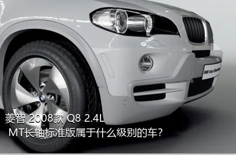 菱智 2008款 Q8 2.4L MT长轴标准版属于什么级别的车？