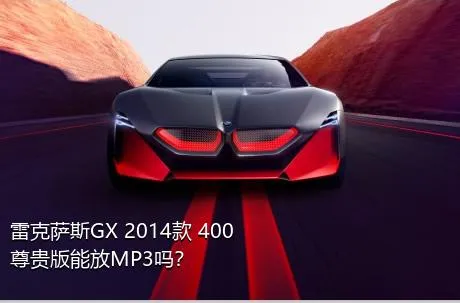 雷克萨斯GX 2014款 400 尊贵版能放MP3吗？