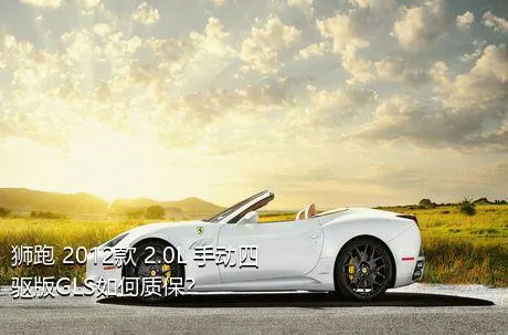 狮跑 2012款 2.0L 手动四驱版GLS如何质保？