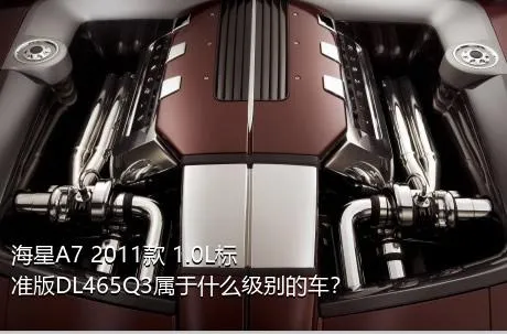 海星A7 2011款 1.0L标准版DL465Q3属于什么级别的车？