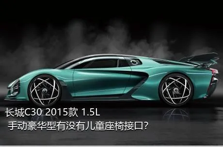 长城C30 2015款 1.5L 手动豪华型有没有儿童座椅接口？