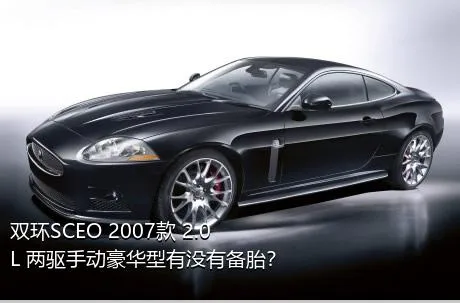 双环SCEO 2007款 2.0L 两驱手动豪华型有没有备胎？