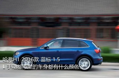 哈弗H1 2016款 蓝标 1.5L 手动都市型的车身都有什么颜色？