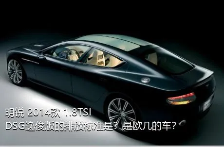 明锐 2014款 1.8TSI DSG逸俊版的排放标准是？是欧几的车？