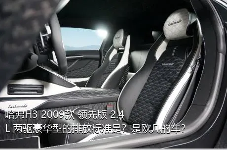 哈弗H3 2009款 领先版 2.4L 两驱豪华型的排放标准是？是欧几的车？