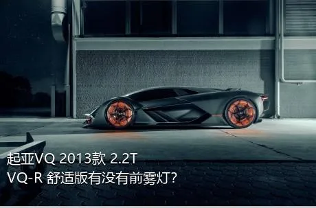 起亚VQ 2013款 2.2T VQ-R 舒适版有没有前雾灯？