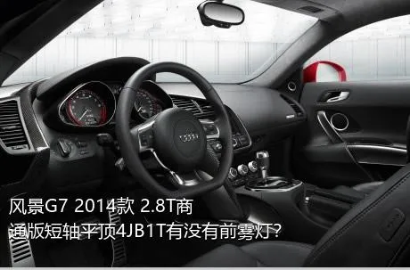 风景G7 2014款 2.8T商通版短轴平顶4JB1T有没有前雾灯？