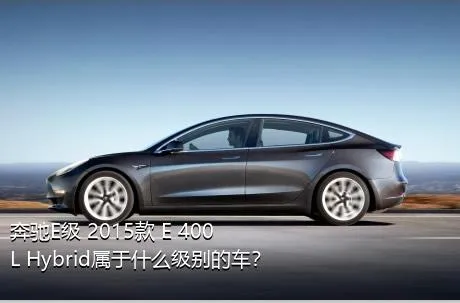 奔驰E级 2015款 E 400 L Hybrid属于什么级别的车？