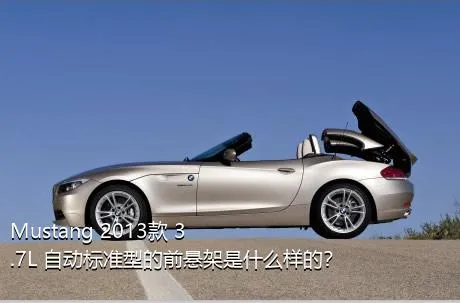 Mustang 2013款 3.7L 自动标准型的前悬架是什么样的？