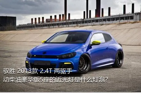 驭胜 2013款 2.4T 两驱手动柴油豪华版5座的近光灯是什么灯泡？