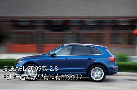 奥迪A6L 2009款 2.8 FSI 舒适娱乐型有没有前雾灯？