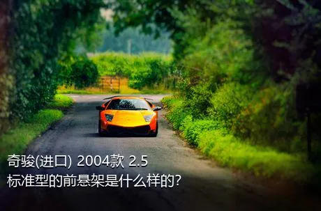 奇骏(进口) 2004款 2.5 标准型的前悬架是什么样的？