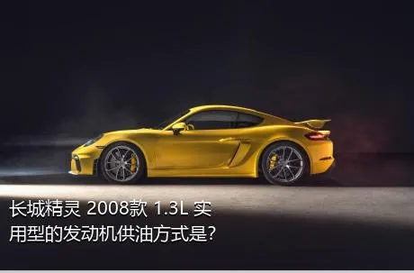 长城精灵 2008款 1.3L 实用型的发动机供油方式是？