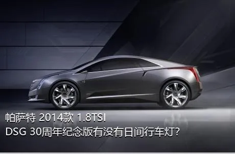 帕萨特 2014款 1.8TSI DSG 30周年纪念版有没有日间行车灯？