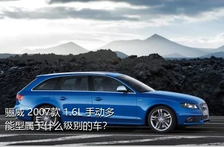 骊威 2007款 1.6L 手动多能型属于什么级别的车？