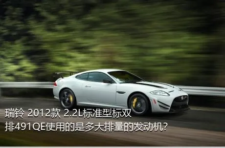 瑞铃 2012款 2.2L标准型标双排491QE使用的是多大排量的发动机？