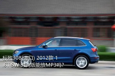 标致308(进口) 2012款 1.6T SW 时尚版能放MP3吗？