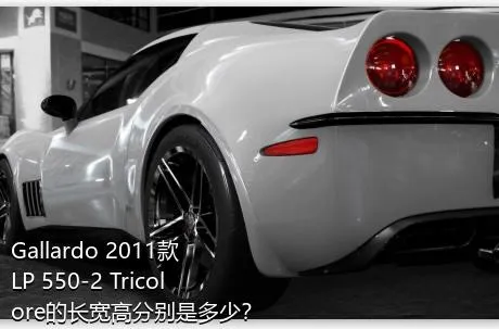 Gallardo 2011款 LP 550-2 Tricolore的长宽高分别是多少？