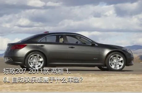 标致207 2011款 两厢 1.6L 自动驭乐版属于什么车型？