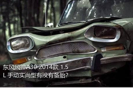 东风风神A30 2014款 1.5L 手动实尚型有没有备胎？