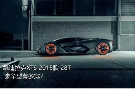 凯迪拉克XTS 2015款 28T 豪华型有多宽？