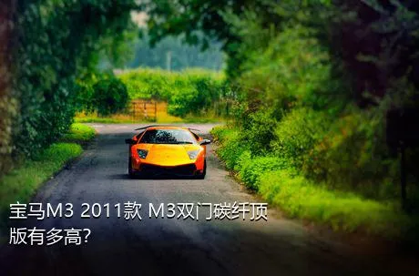 宝马M3 2011款 M3双门碳纤顶版有多高？