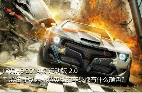 哈弗H6 2014款 运动版 2.0T 柴油 手动两驱精英型的车身都有什么颜色？