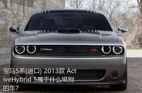 宝马5系(进口) 2013款 ActiveHybrid 5属于什么级别的车？