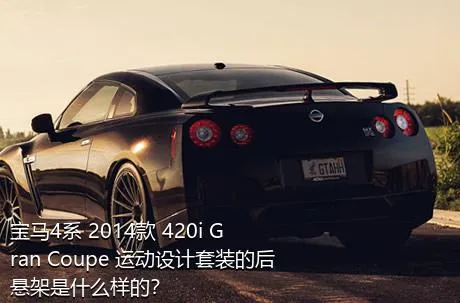 宝马4系 2014款 420i Gran Coupe 运动设计套装的后悬架是什么样的？