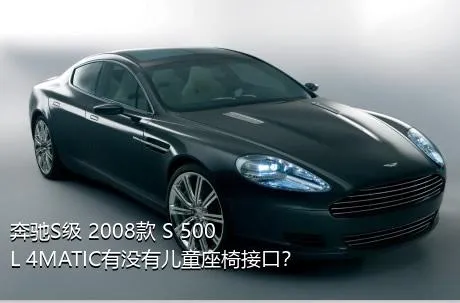 奔驰S级 2008款 S 500 L 4MATIC有没有儿童座椅接口？