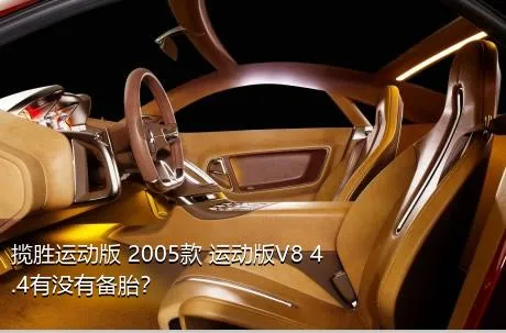 揽胜运动版 2005款 运动版V8 4.4有没有备胎？