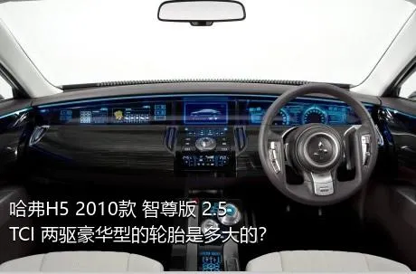 哈弗H5 2010款 智尊版 2.5TCI 两驱豪华型的轮胎是多大的？