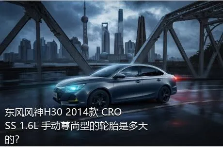 东风风神H30 2014款 CROSS 1.6L 手动尊尚型的轮胎是多大的？