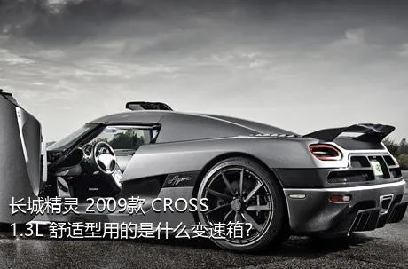 长城精灵 2009款 CROSS 1.3L 舒适型用的是什么变速箱？