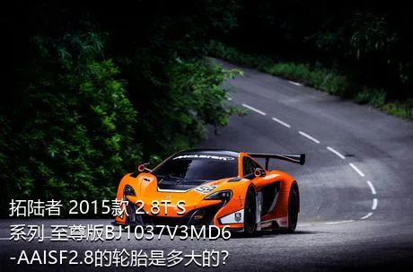 拓陆者 2015款 2.8T S系列 至尊版BJ1037V3MD6-AAISF2.8的轮胎是多大的？