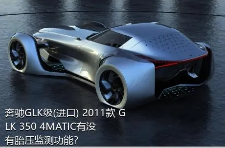 奔驰GLK级(进口) 2011款 GLK 350 4MATIC有没有胎压监测功能？