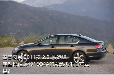 福田风景 2011款 2.0L快运经典型长轴版491EQ4A的发动机供油方式是？