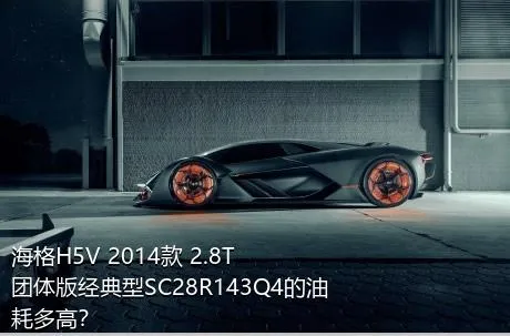 海格H5V 2014款 2.8T团体版经典型SC28R143Q4的油耗多高？