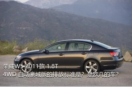 荣威W5 2011款 1.8T 4WD 自动豪域版的排放标准是？是欧几的车？