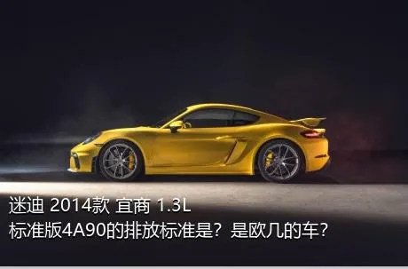 迷迪 2014款 宜商 1.3L 标准版4A90的排放标准是？是欧几的车？